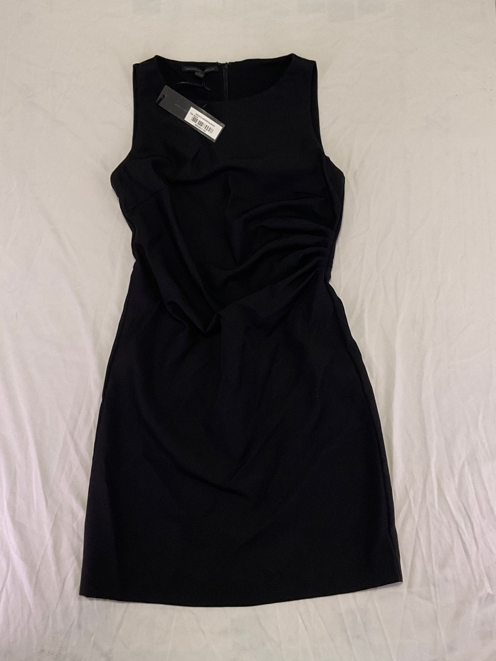 Katherine Barclay Black Sleeveless Sheath Dress